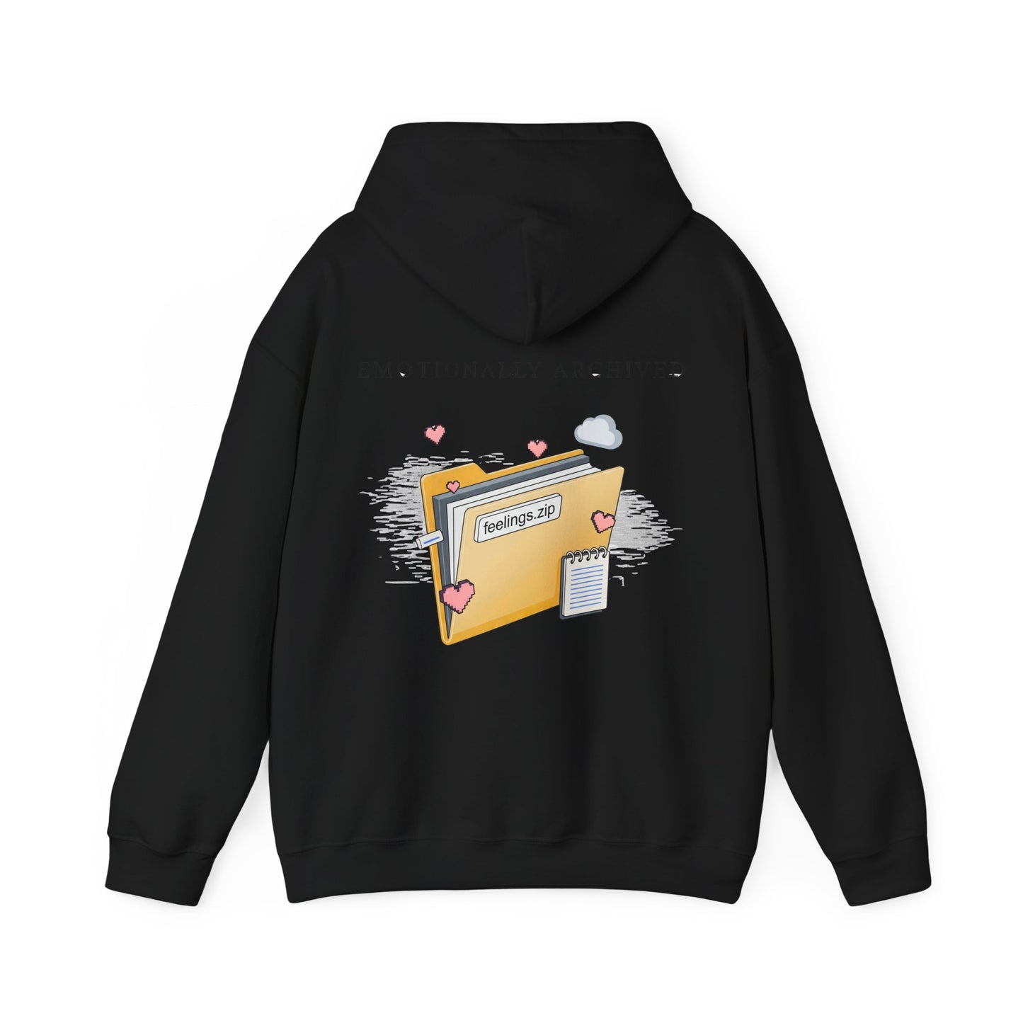 Hooded Sweatshirt - Emotionally Archived
