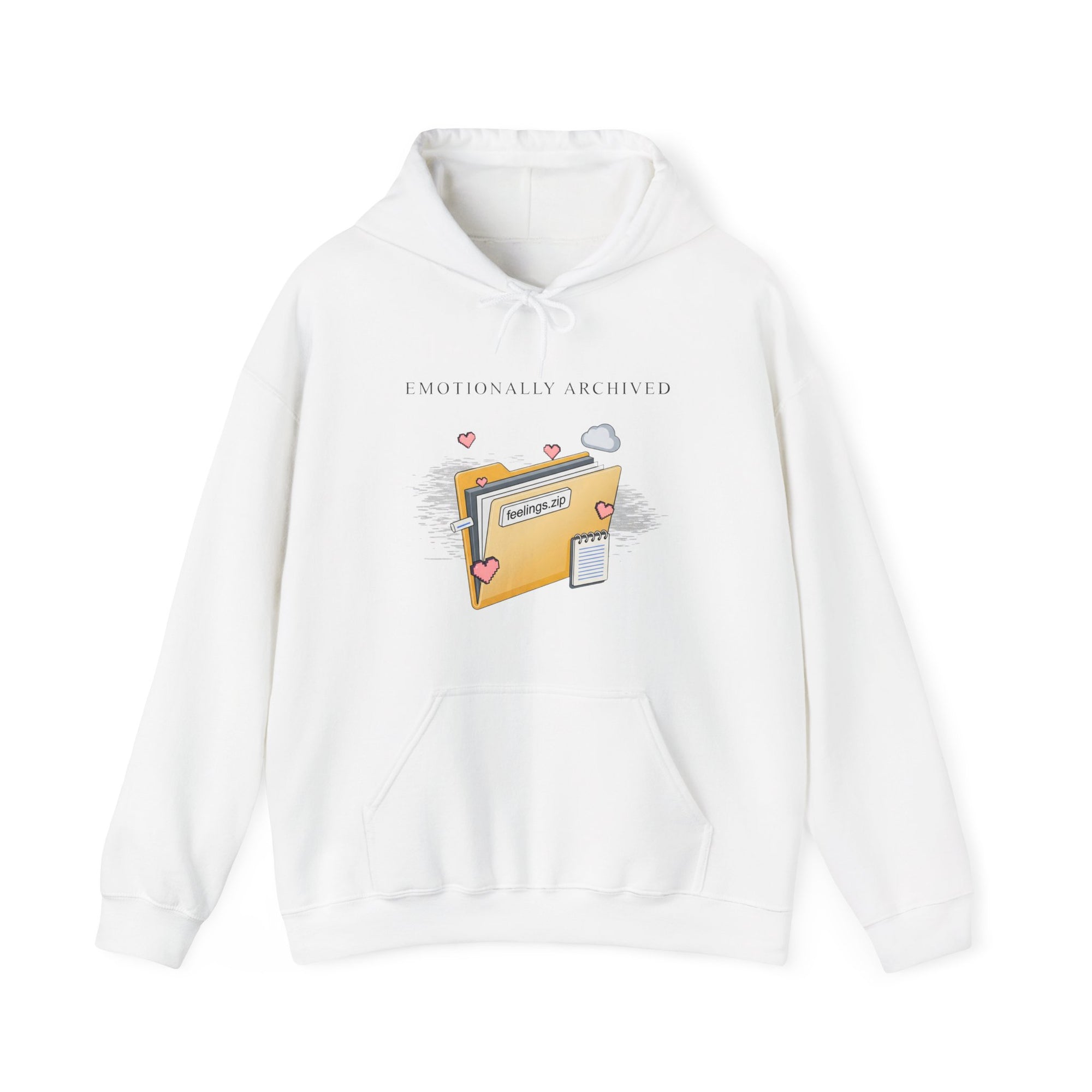 Hooded Sweatshirt - Emotionally Archived