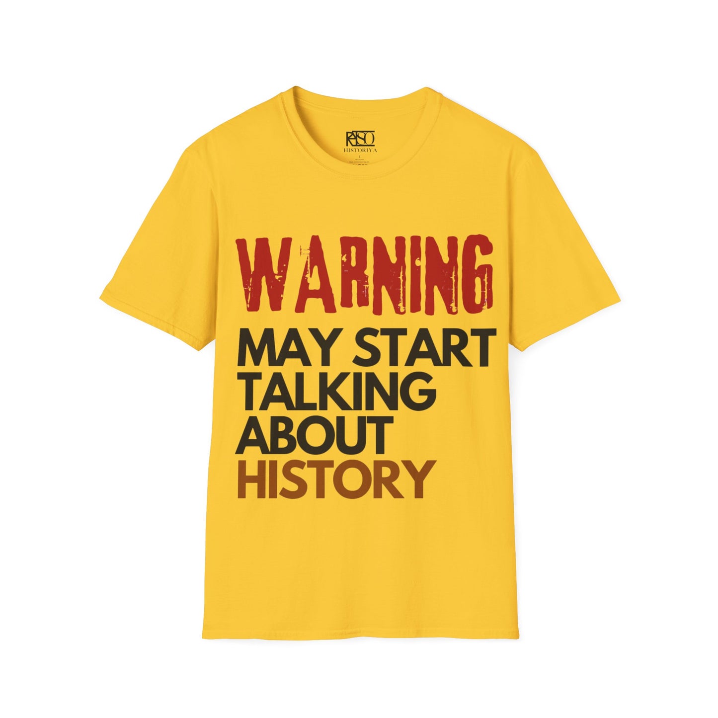 Warning may start talking about history