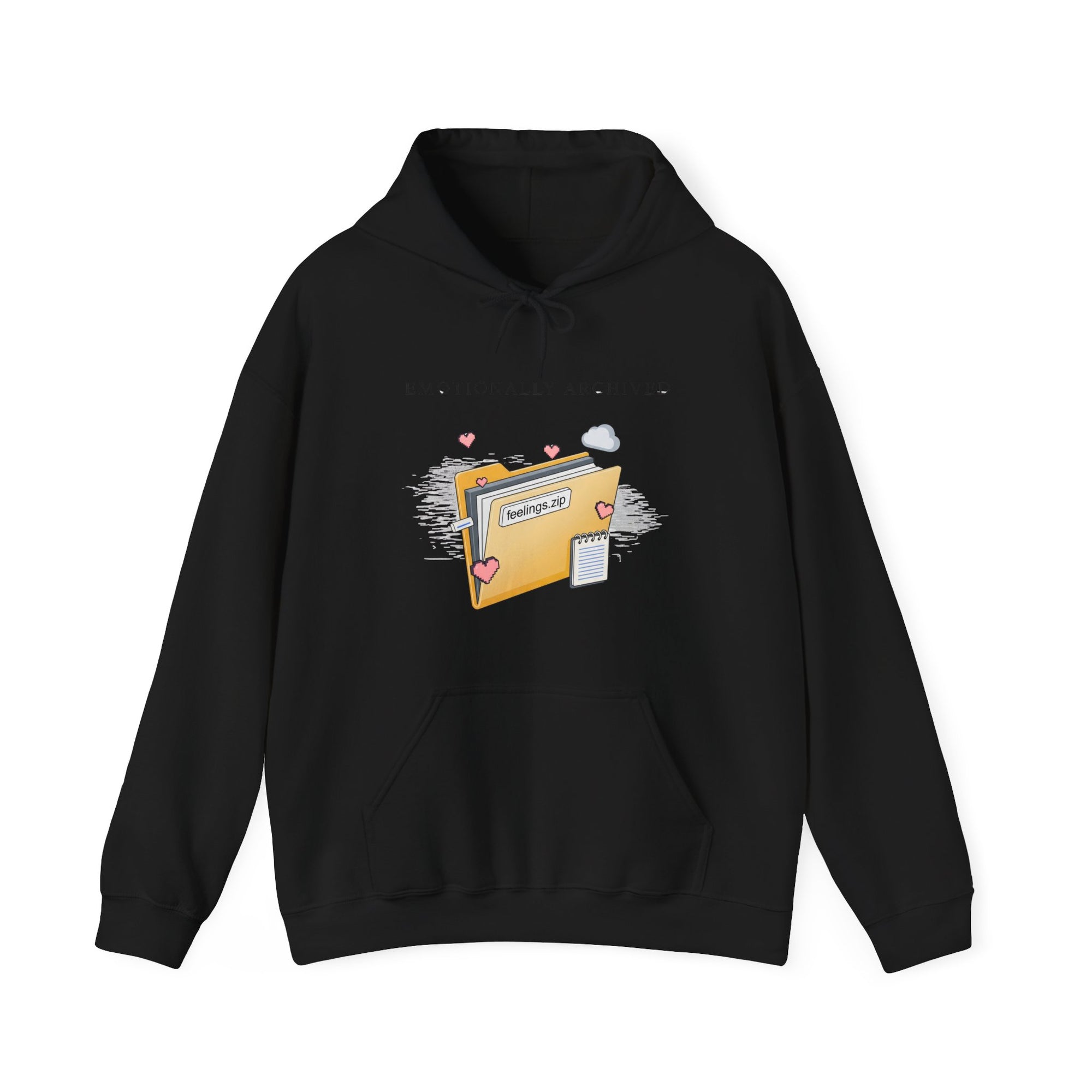 Hooded Sweatshirt - Emotionally Archived
