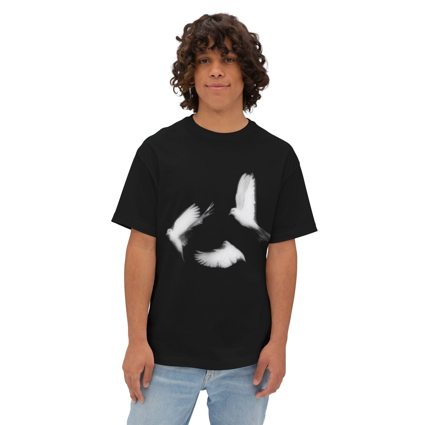 Oversize T-Shirt - Three Birds