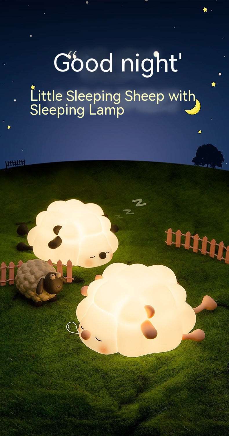 Sheep Silicone Pat Night Lamp