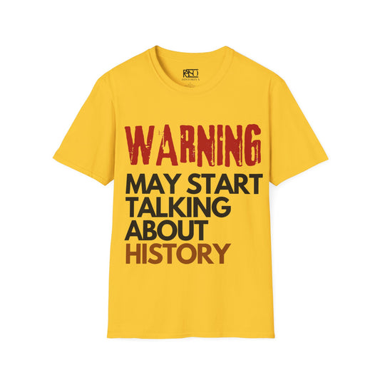 Warning may start talking about history