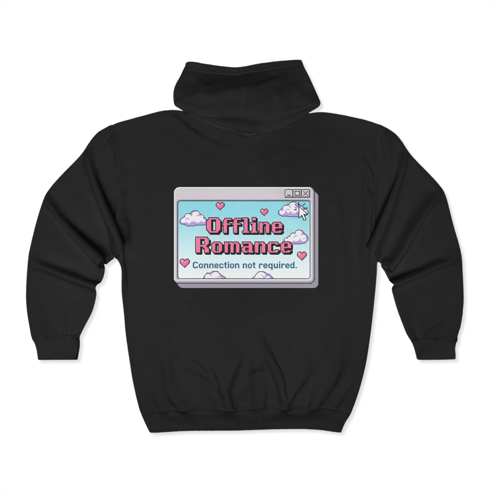 Full Zip Hooded Sweatshirt - Offline Romance
