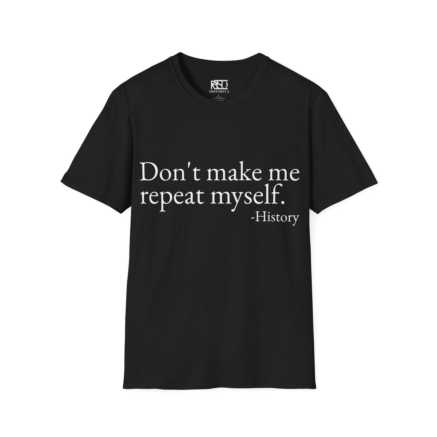 Don't make me repeat myself